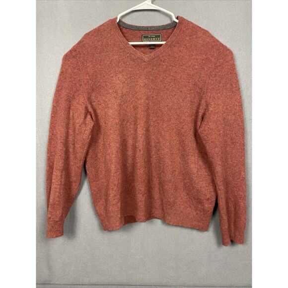 Jos. A. Bank Other - Jos A Bank Sweater Mens L 100% Cashmere Knit Soft Cozy Pullover Luxury